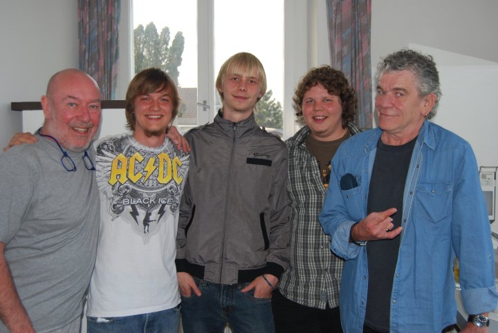 Die Interviewer mit Pete und Dan